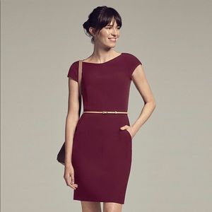 Mm lafleur Nisa in claret size 16 no belt